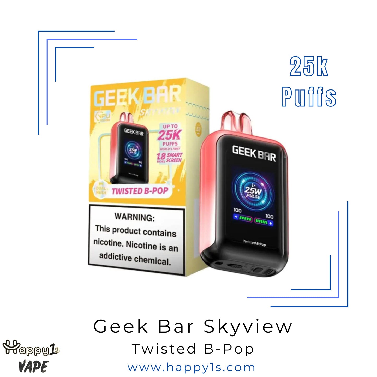 Geek Bar Skyview 25K - Twisted B-Pop