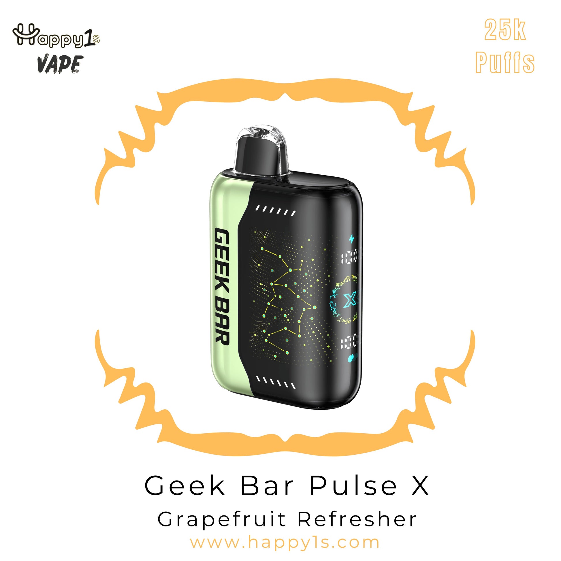 Geek Bar Pulse X 25000 - Grapefruit Refresher