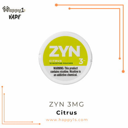 ZYN 3MG - All 3MG Pouches