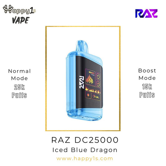Raz DC25000 Iced Blue Dragon