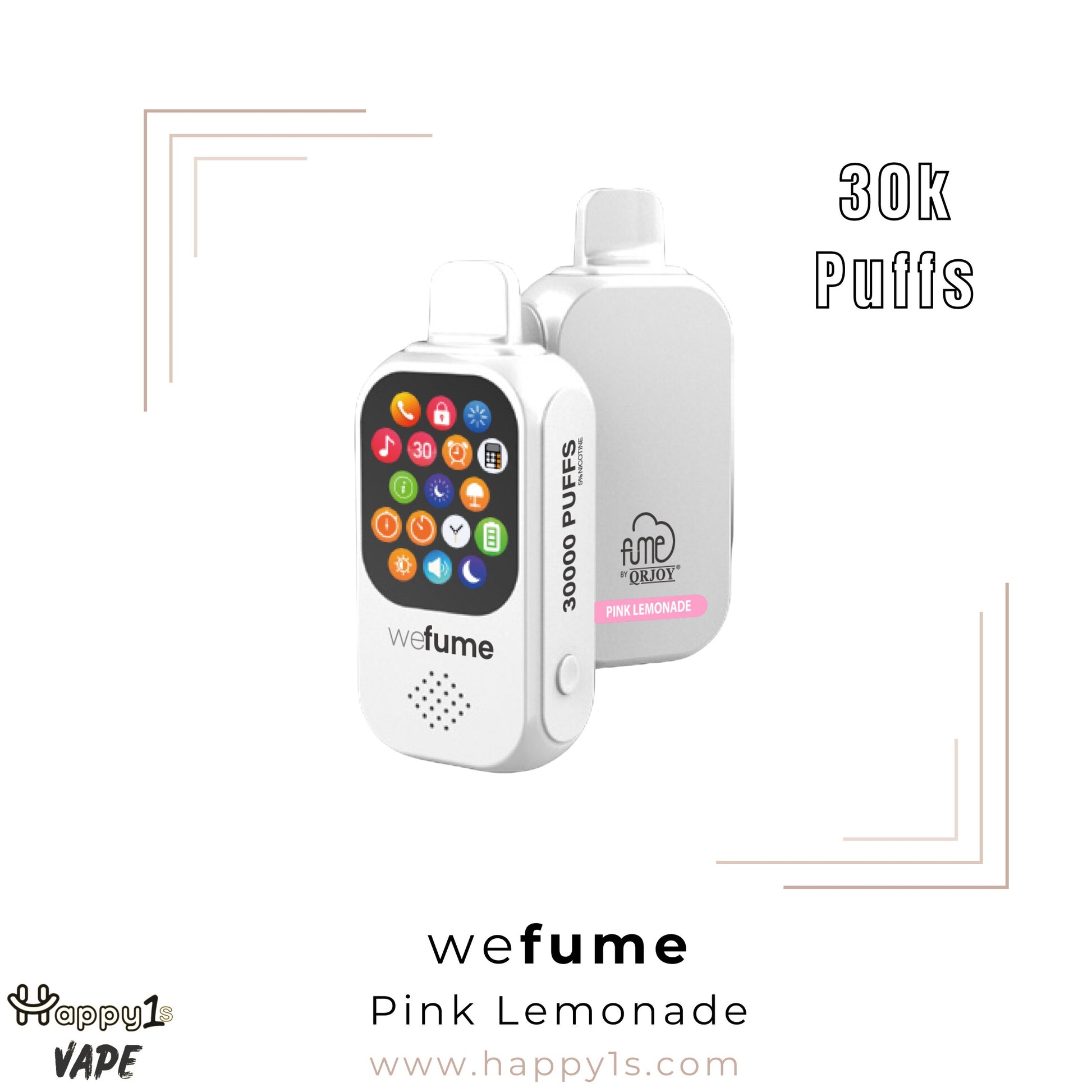 weFume 30,000 Puffs - Pink Lemonade