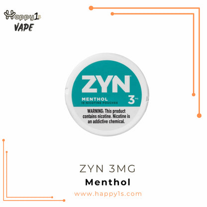 ZYN 3MG - All 3MG Pouches