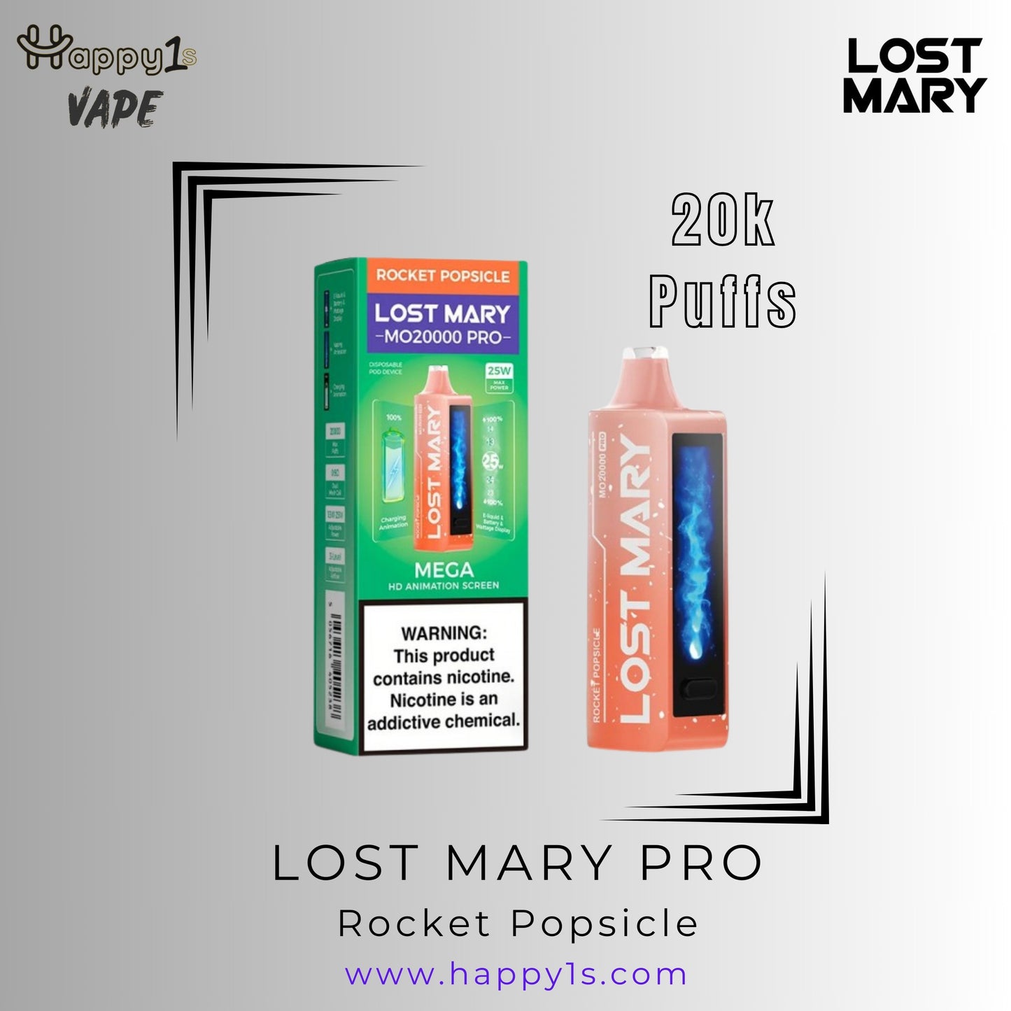 LOST MARY MT15000 TURBO - ROCKET POP