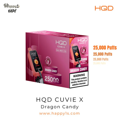 HQD Cuvie X 25000 - Dragon Candy