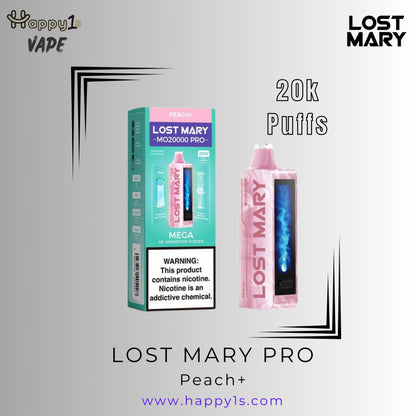 LOST MARY MT15000 TURBO - PEACH+