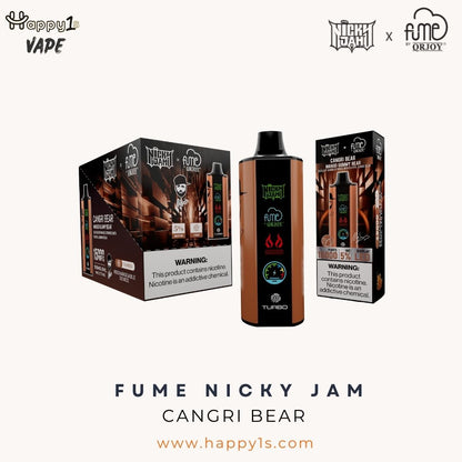 Fume Nicky Jam Cangri Bear Packaging 