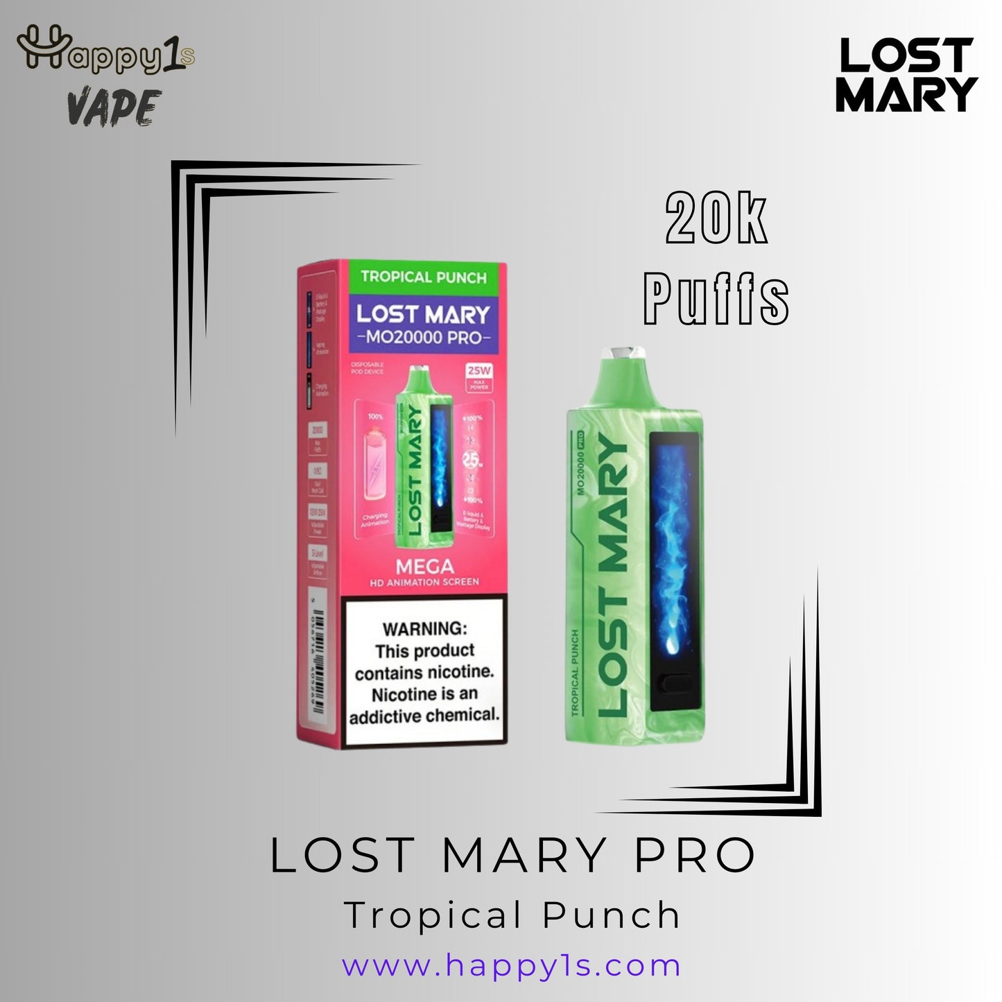 LOST MARY MT15000 TURBO - TROPICAL PUNCH