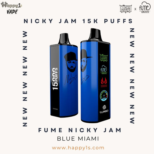 Fume Nicky Jam Blue Miami 