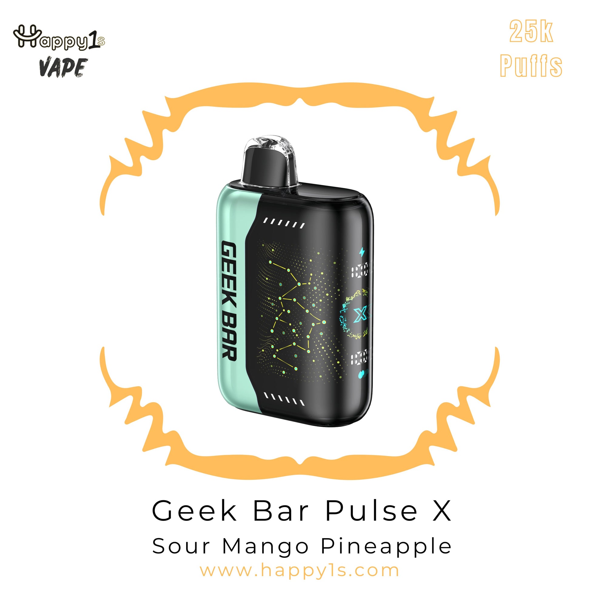 Geek Bar Pulse X 25000 - Sour Mango Pineapple