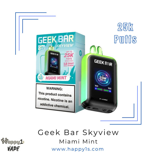 Geek Bar Skyview 25K - Miami Mint