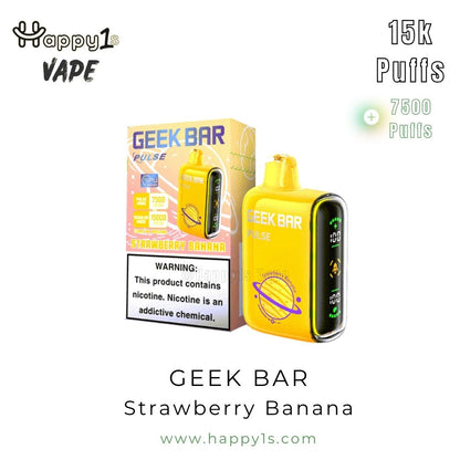 Geek Bar Strawberry Banana Packaging 