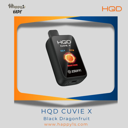 HQD Cuvie X 25000 - Black Dragonfruit