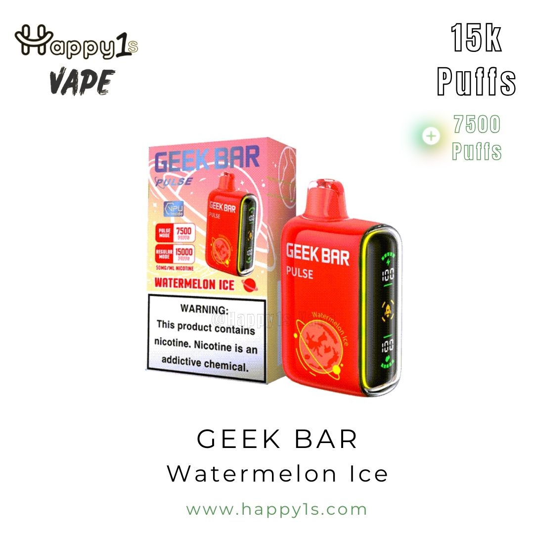 Geek Bar Watermelon Ice Packaging 