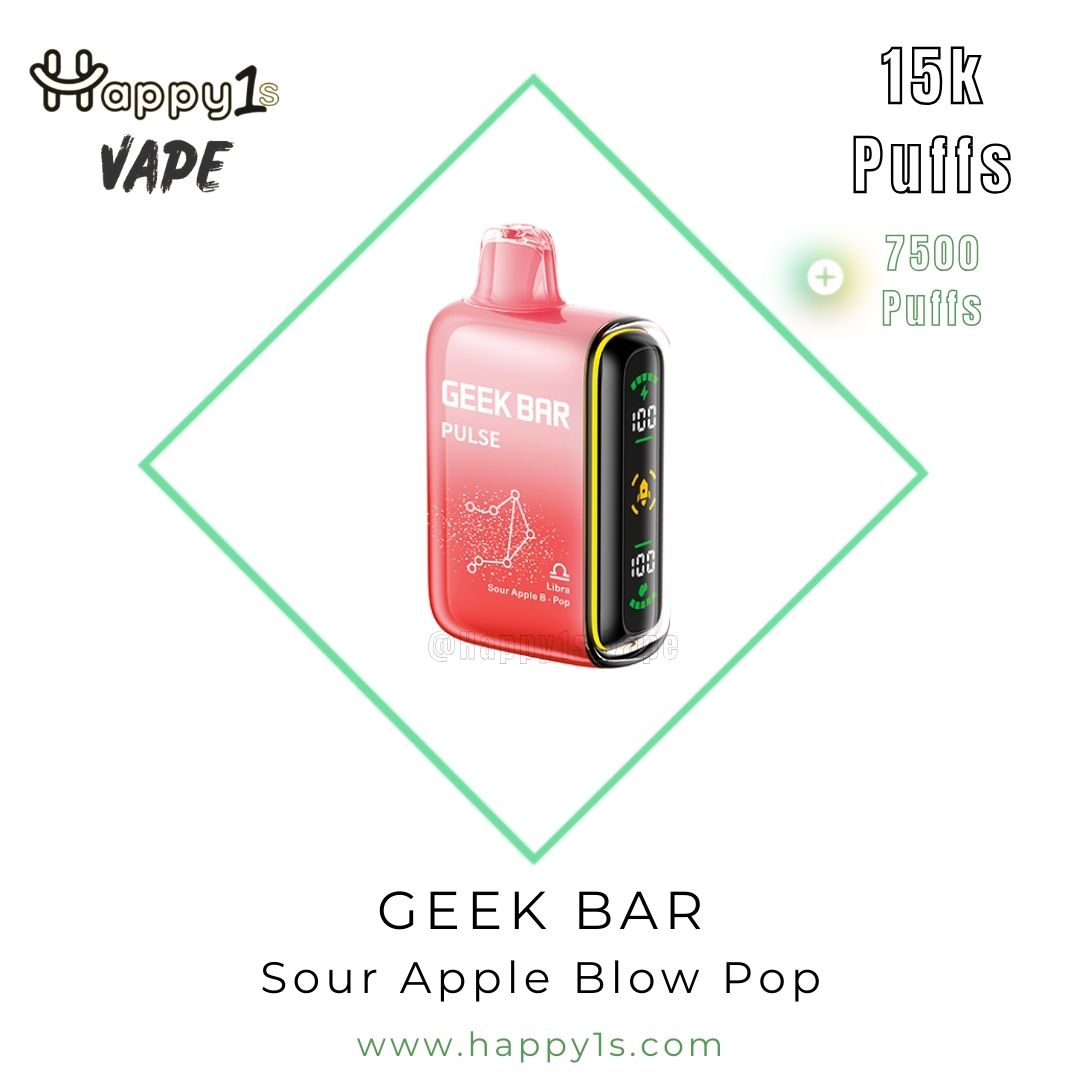 Geek Bar Sour Apple Blow Pop
