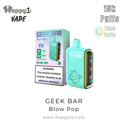 Geek Bar Blow Pop Packaging 