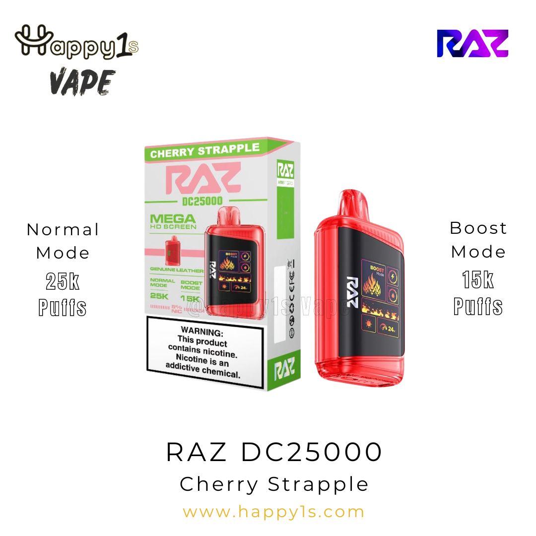 Raz DC25000 Cherry Strapple Packaging