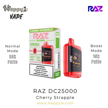 Raz DC25000 Cherry Strapple Packaging