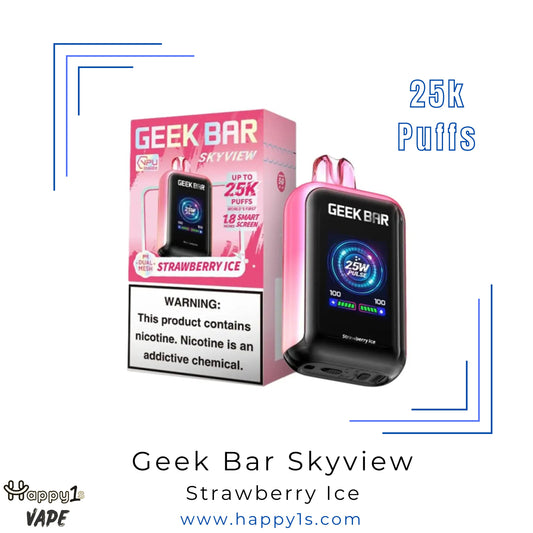 Geek Bar Skyview 25K - Strawberry Ice