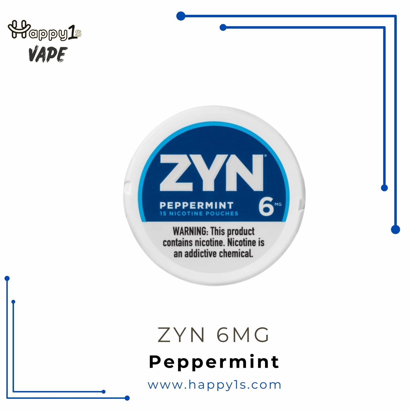 ZYN 6MG - All 6MG Pouches