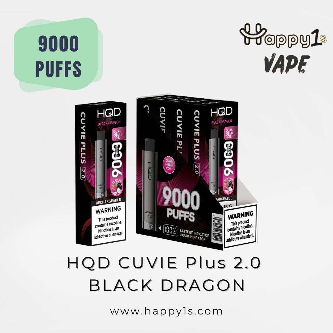 Cuvie Plus 2.0 NEW 9000 Puffs-Black Dragon