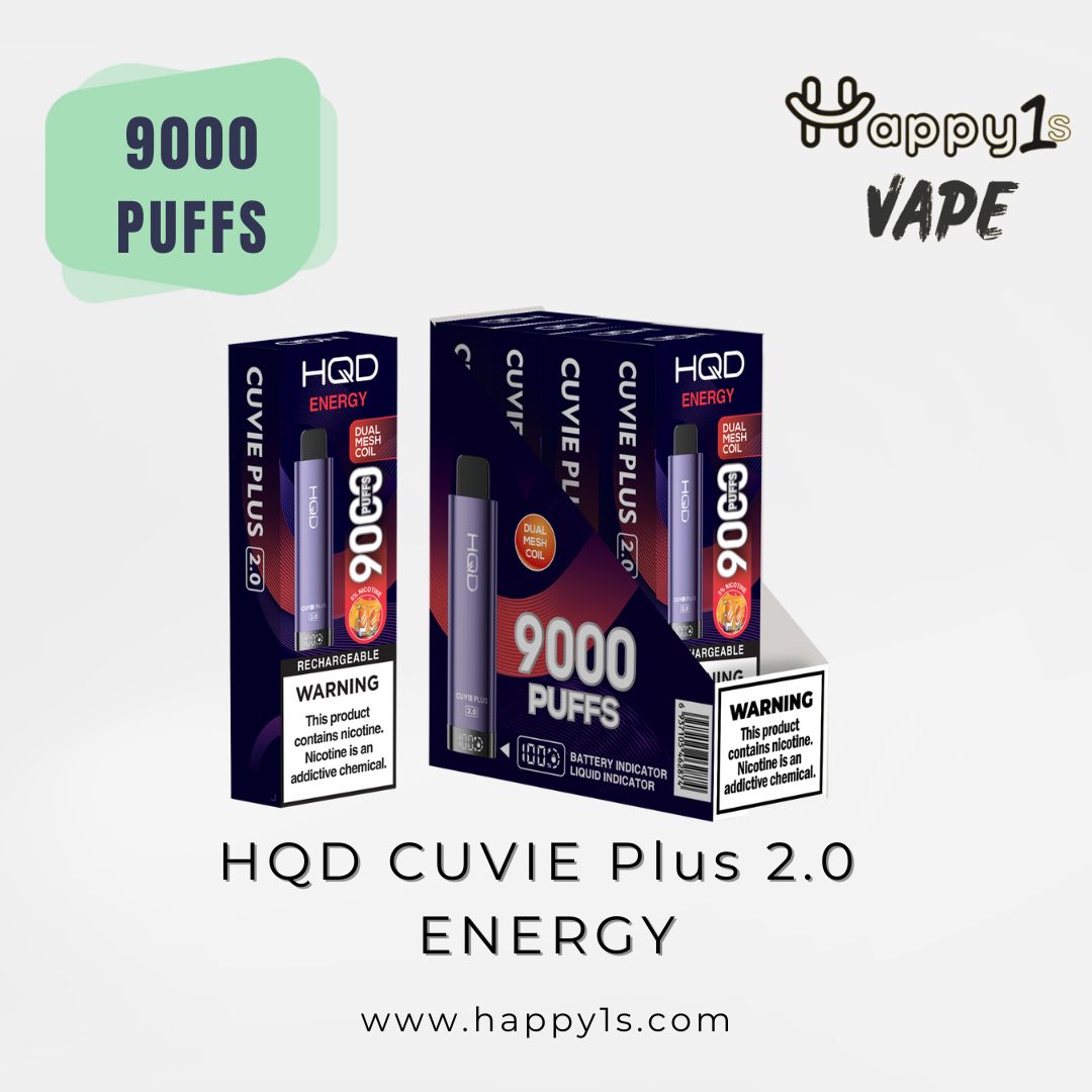 Cuvie Plus 2.0 NEW 9000 Puffs-Energy
