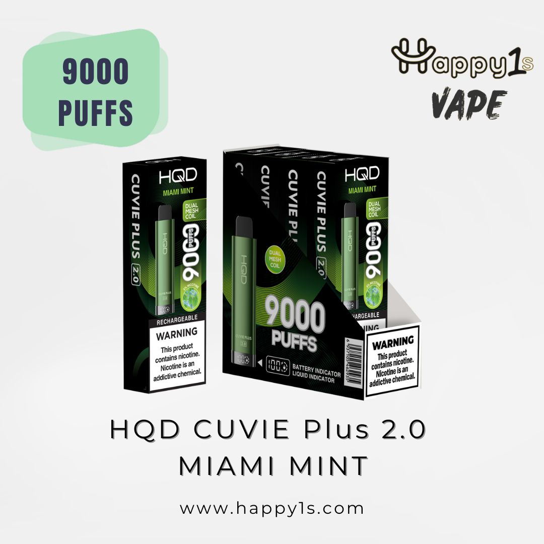 Cuvie Plus 2.0 NEW 9000 Puffs - Miami Mint