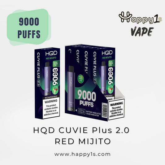Cuvie Plus 2.0 NEW 9000 Puffs - Red Mojito