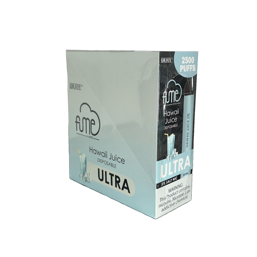 Fume Ultra Hawaii Juice 2500 Puffs – Happy1s Smoke Shop