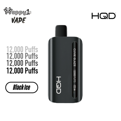 HQD Cuvie Glaze Black Ice 12,000 Puffs