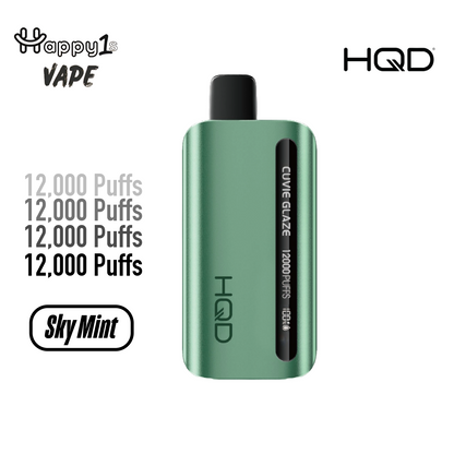 HQD Cuvie Glaze Ice Mint 12,000 Puffs