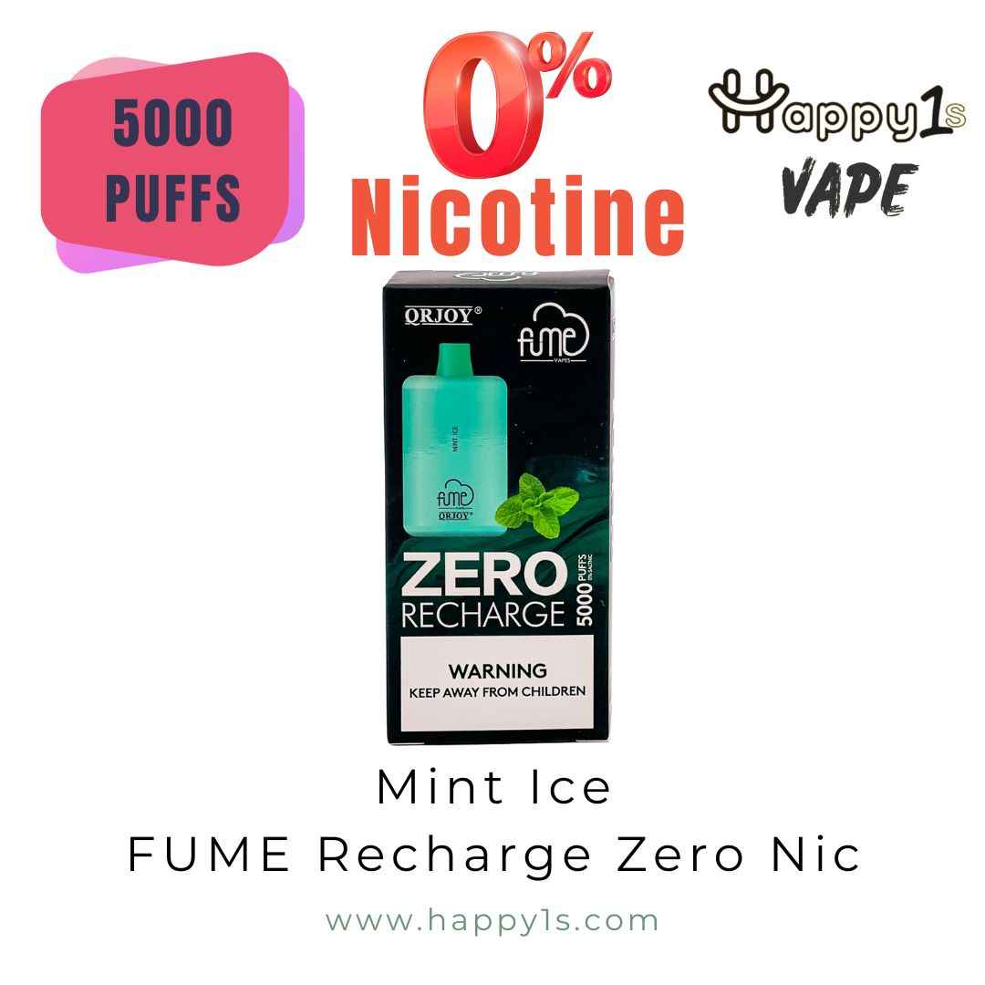Mint Ice FUME Recharge Zero Nic