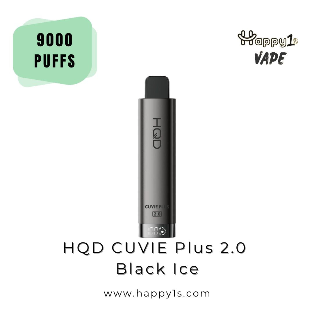 NEW 9000 Puffs Cuvie Plus 2.0 - Black Ice