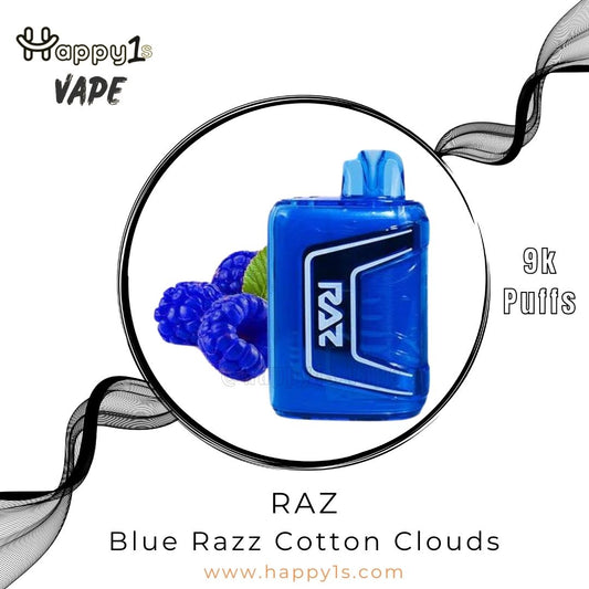Raz Blue Razz Cotton Clouds