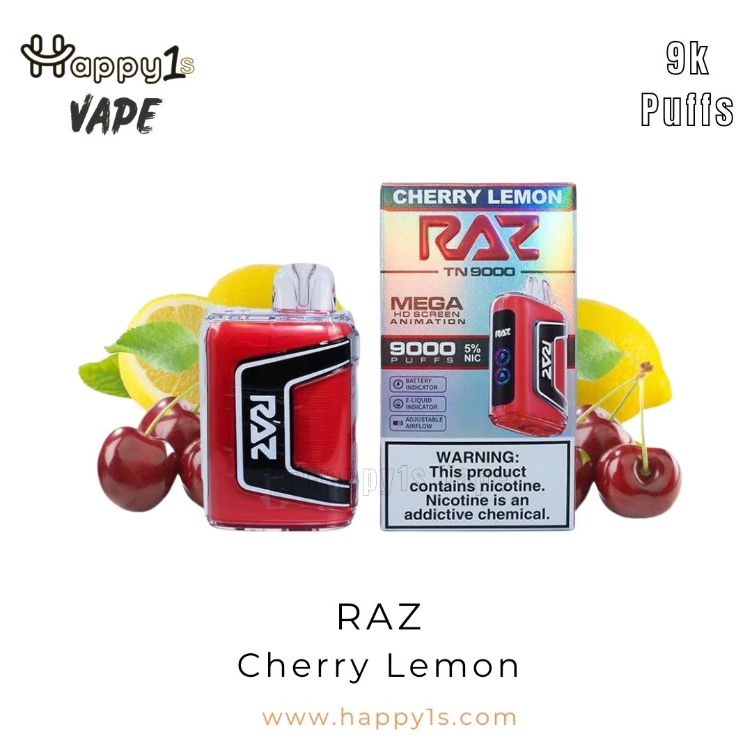 Raz Cherry Lemon Packaging