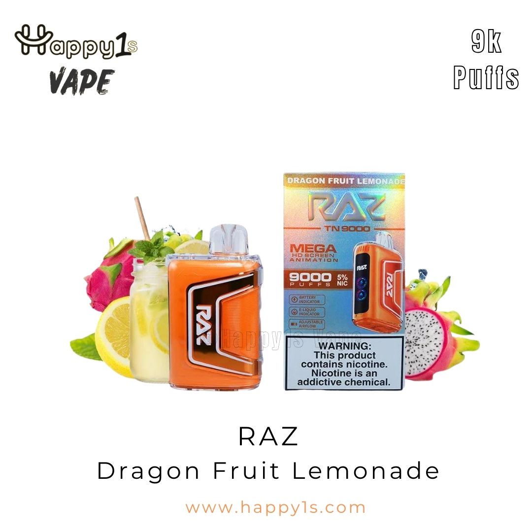 Raz Dragon Fruit Lemonade Packaging