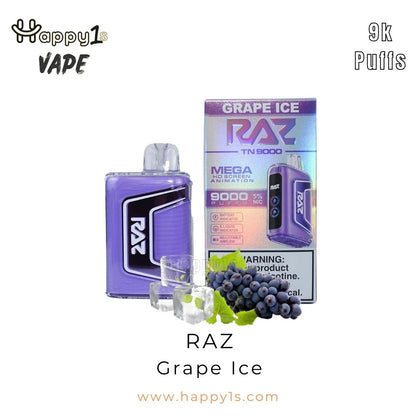 Raz Grape Ice Packaging