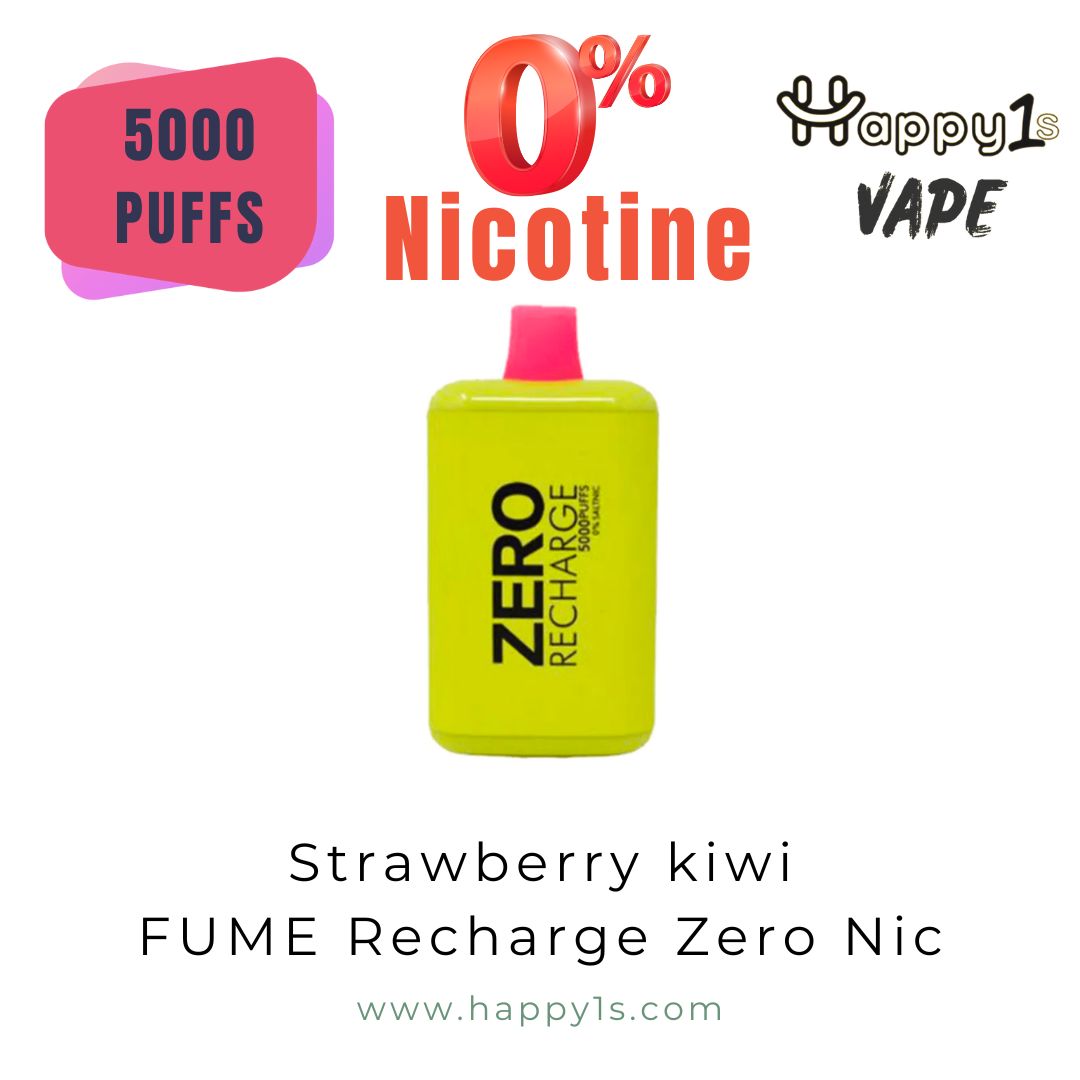 Strawberry kiwi FUME Recharge Zero Nic