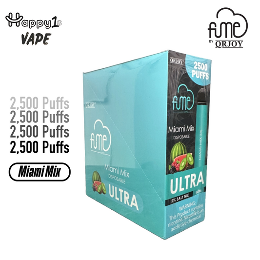 Fume Ultra Miami Mix 2500 Puffs