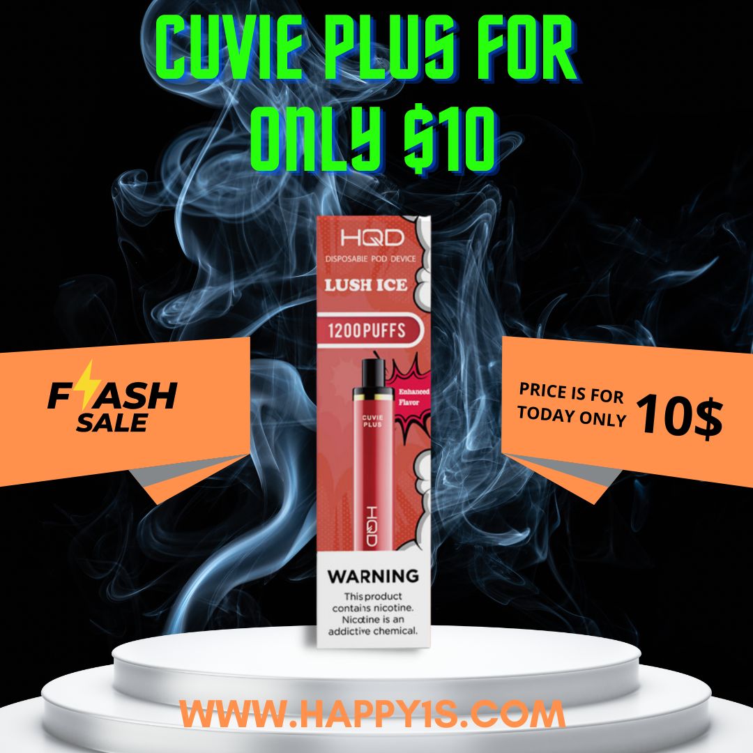 HQD Cuvie PLUS $10 Only