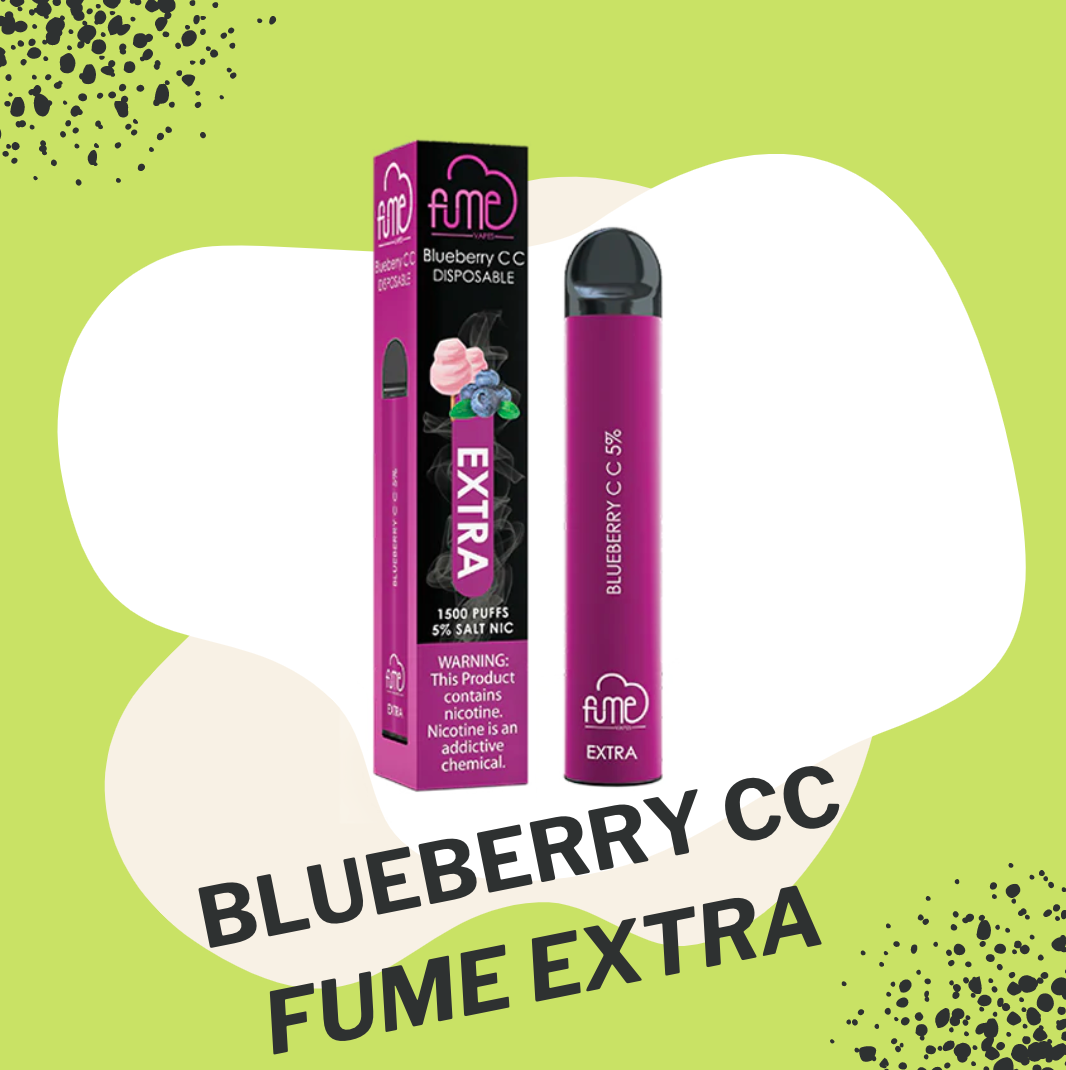 Fume Extra Blueberry Cotton Candy 