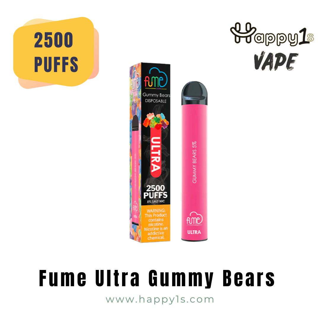 Fume Ultra Gummy Bears – Happy1s Smoke Shop