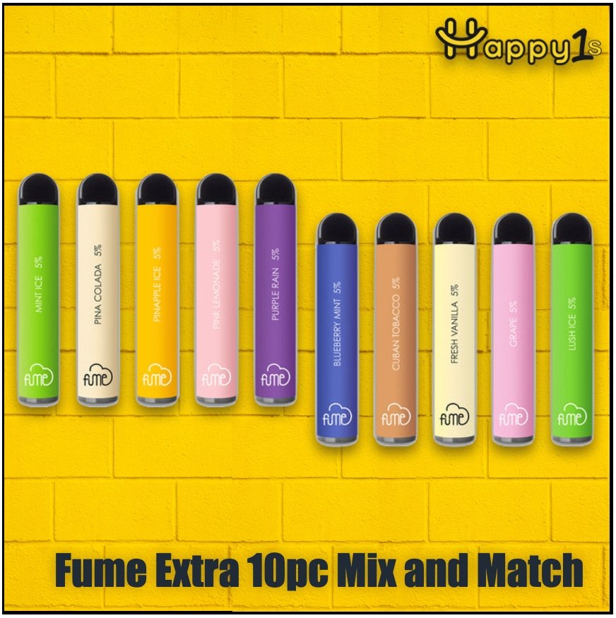 Fume Extra 10pc Mix and Match - Happy Ones 