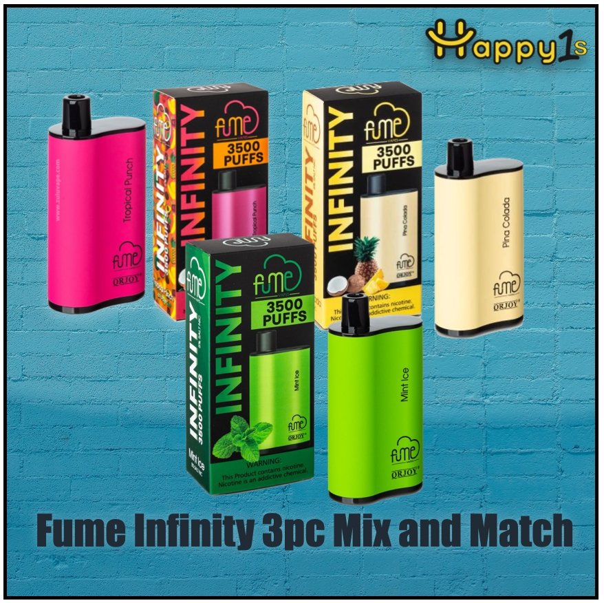Fume Infinity 3pc Mix and Match - Happy Ones 
