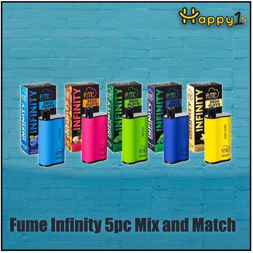 Fume Infinity 5pc Mix and Match - Happy Ones 