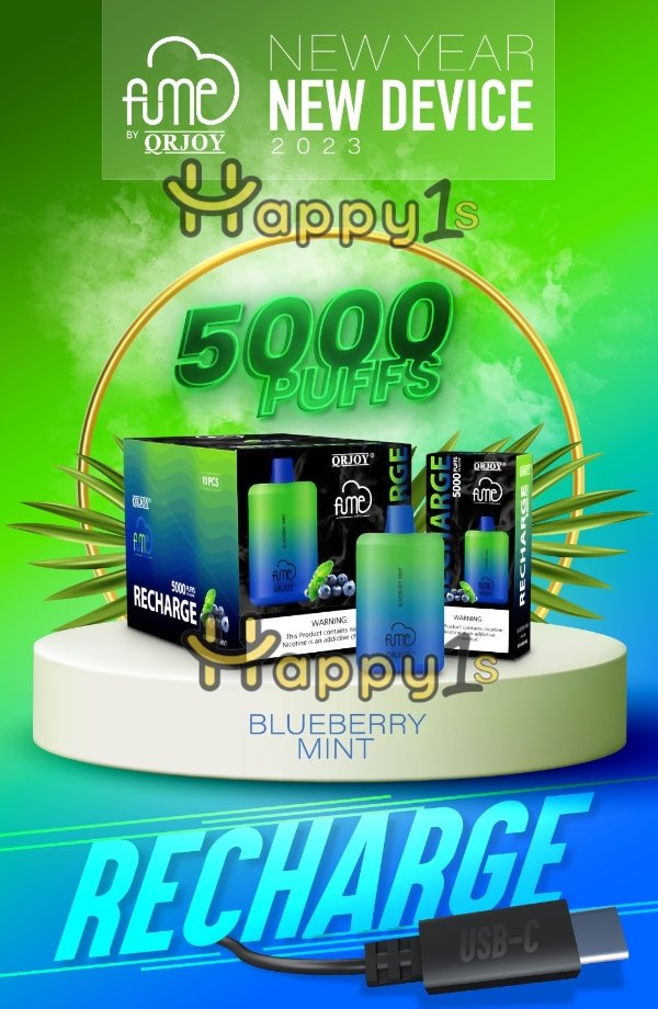 Fume Recharge 5000 puffs - NEW 2023 - Happy Ones 