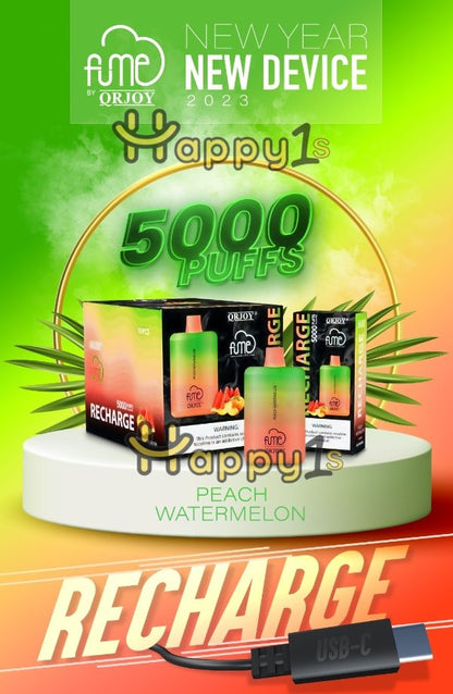 Fume Recharge 5000 puffs - NEW 2023 - Happy Ones 