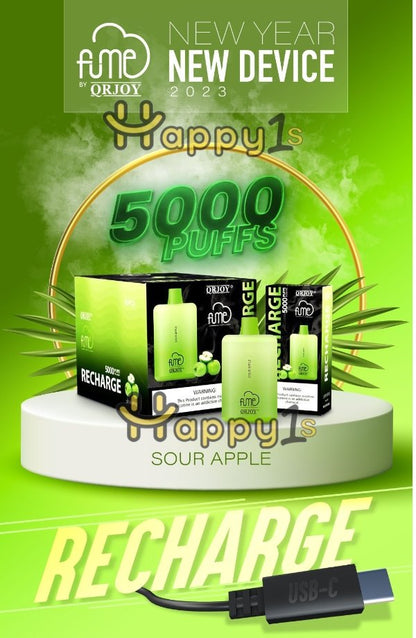 Fume Recharge 5000 puffs - NEW 2023 - Happy Ones 