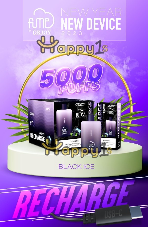 Fume Recharge 5000 puffs - NEW 2023 - Happy Ones 