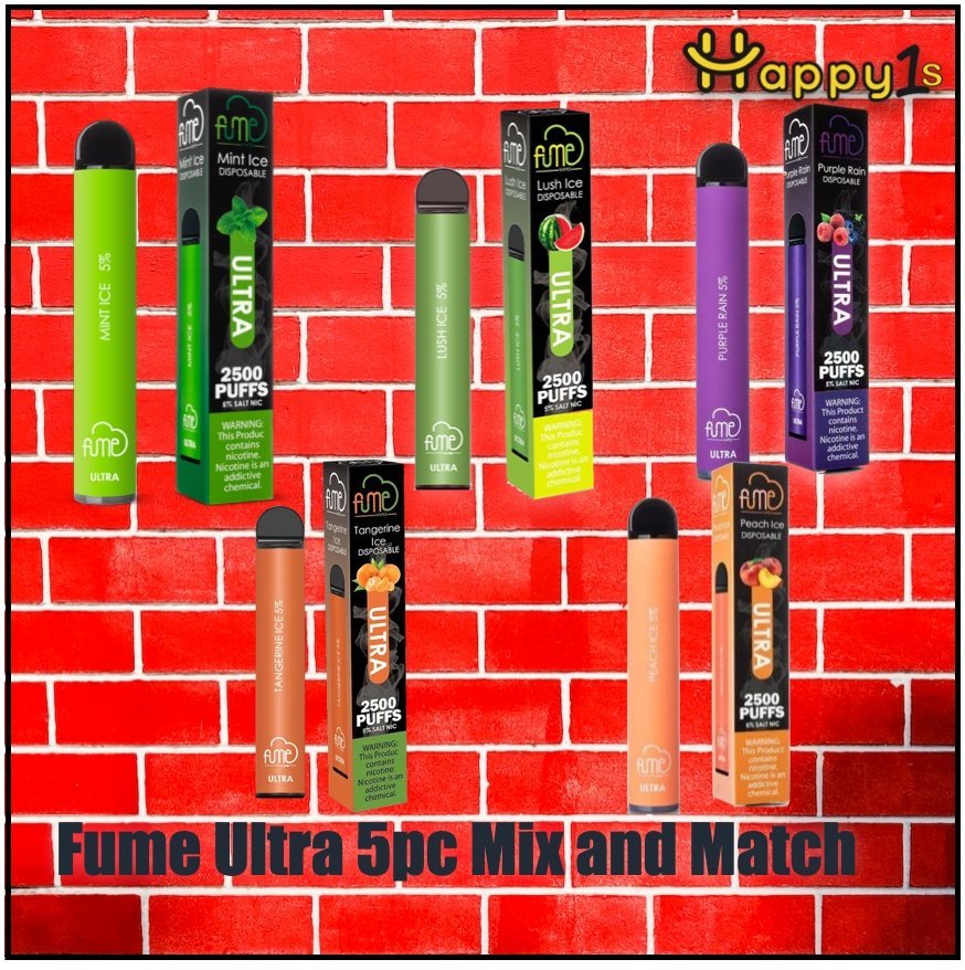 Fume Ultra 5pc Mix and Match - Happy Ones 
